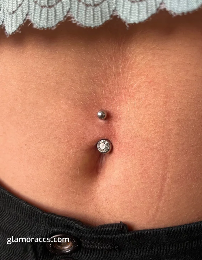 navel piercing 1